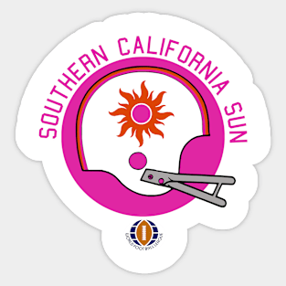 Southern California Sun (World Football League) 1974-1975 Sticker